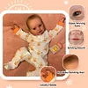 [Heartbeat Coos🔊 & Breath]Weighted 20" Realistic Reborn Baby Doll Janelle Girl Toddler Doll 2024 with Chubby and Flexible Limbs - RBBI-Myrebornbabydoll® Myrebornbabydoll®