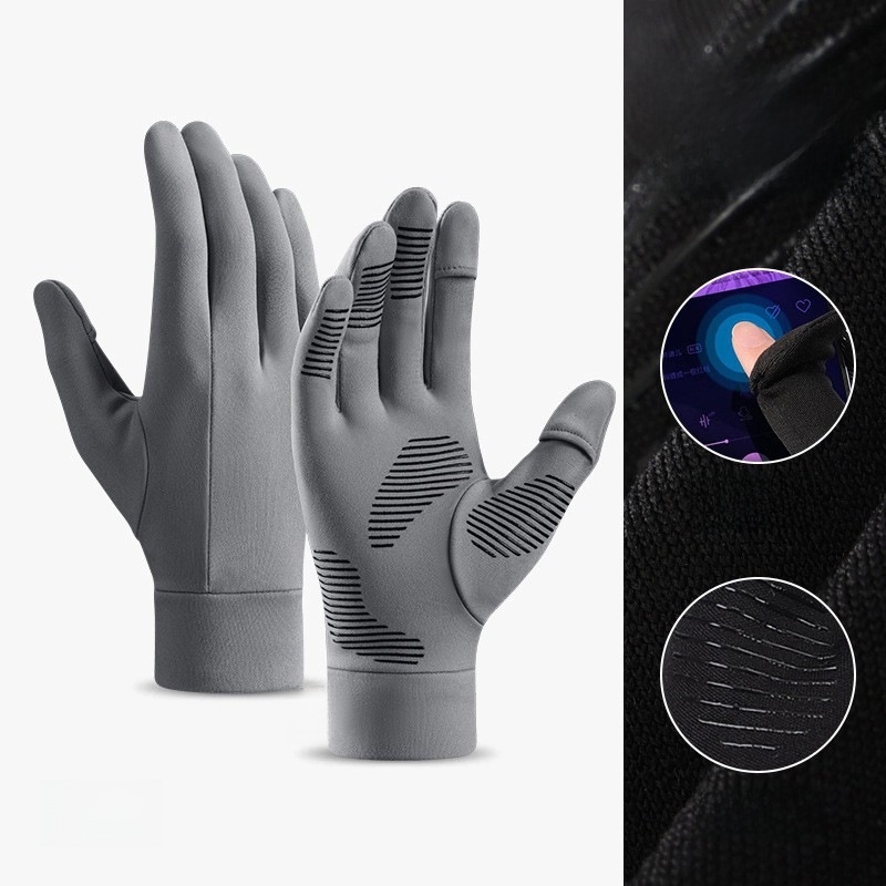 Winter Ski Gloves Outdoor Velvet Warm Electric Bike Riding Gloves Non-slip Waterproof Touch Screen Gloves SK28