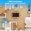 Stereo Transmitter Bluetooth-Compatible 5.2 Wireless AUX 2RCA TF for TV/Computer