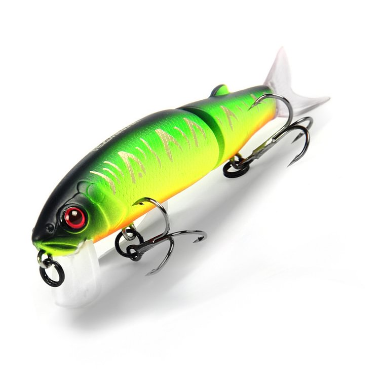 Bearking Minnow Quality Fishing Lures Jointed Bait 11.3cm 13.7g