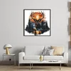 Sunset Deer-11CT Stamped/Counted Cross Stitch 40*40cm/15.75*15.75in tapestrymarket