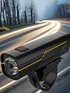 High Lightness Bike Front Light Waterproof Night Riding Headlight Smart MTB Lamp