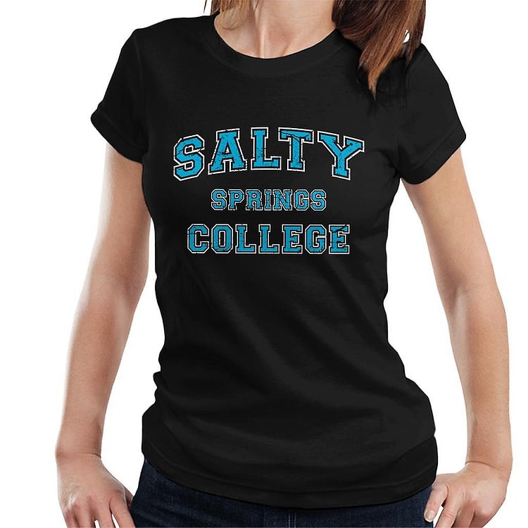 Fortnite Salty Springs College Varsity Text Women's T-Shirt