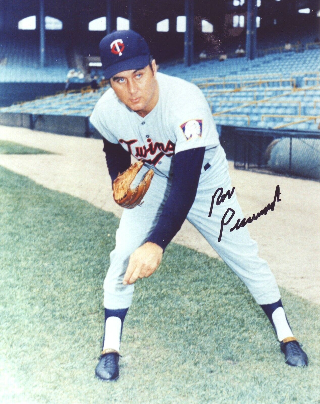 Ron Perranoski #0 8x10 Signed Photo Poster painting w/ COA Minnesota Twins