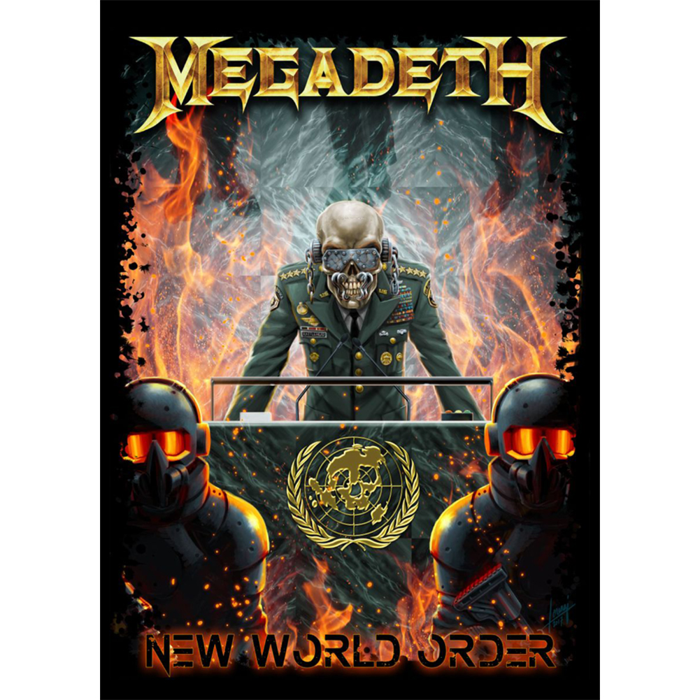 50*70cm - Megadeth - Print Poster