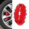 2pcs Car Disc Brake Caliper Cover Modification Brake Caliper Cover (Red L)