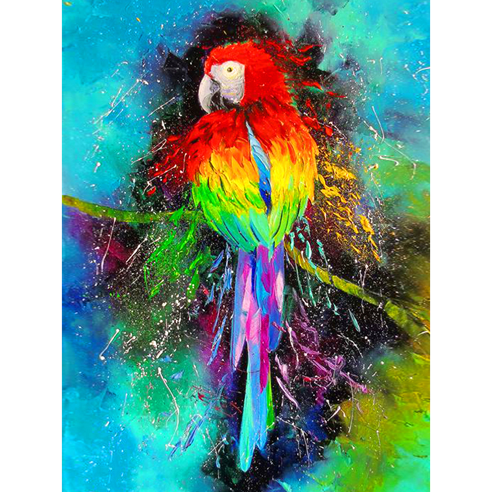 

Pet Parrot - Square Drill Diamond Painting - 30*40CM, 501 Original