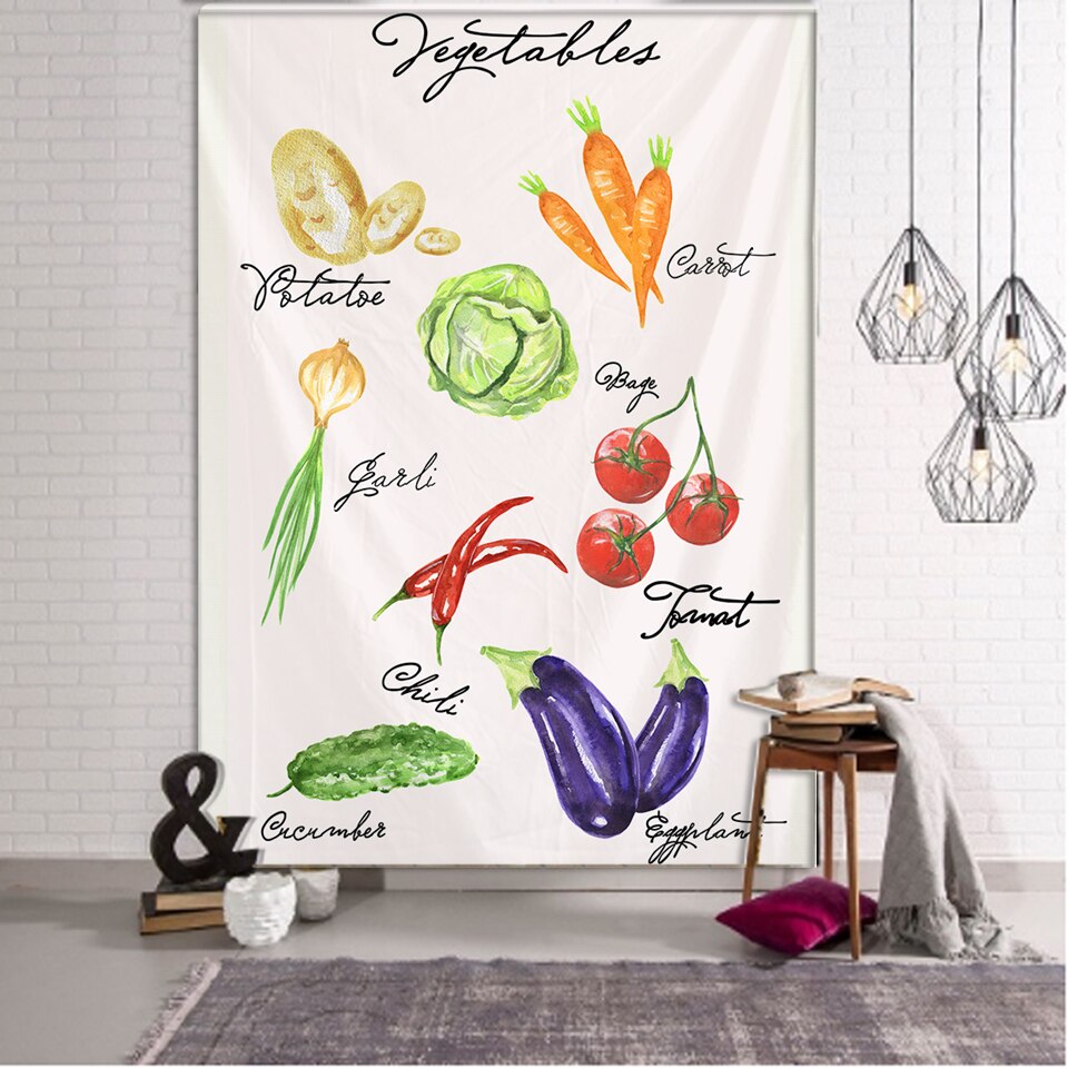 

Wall Tapestry - Botanical Wildflower-150*130cm, 501 Original