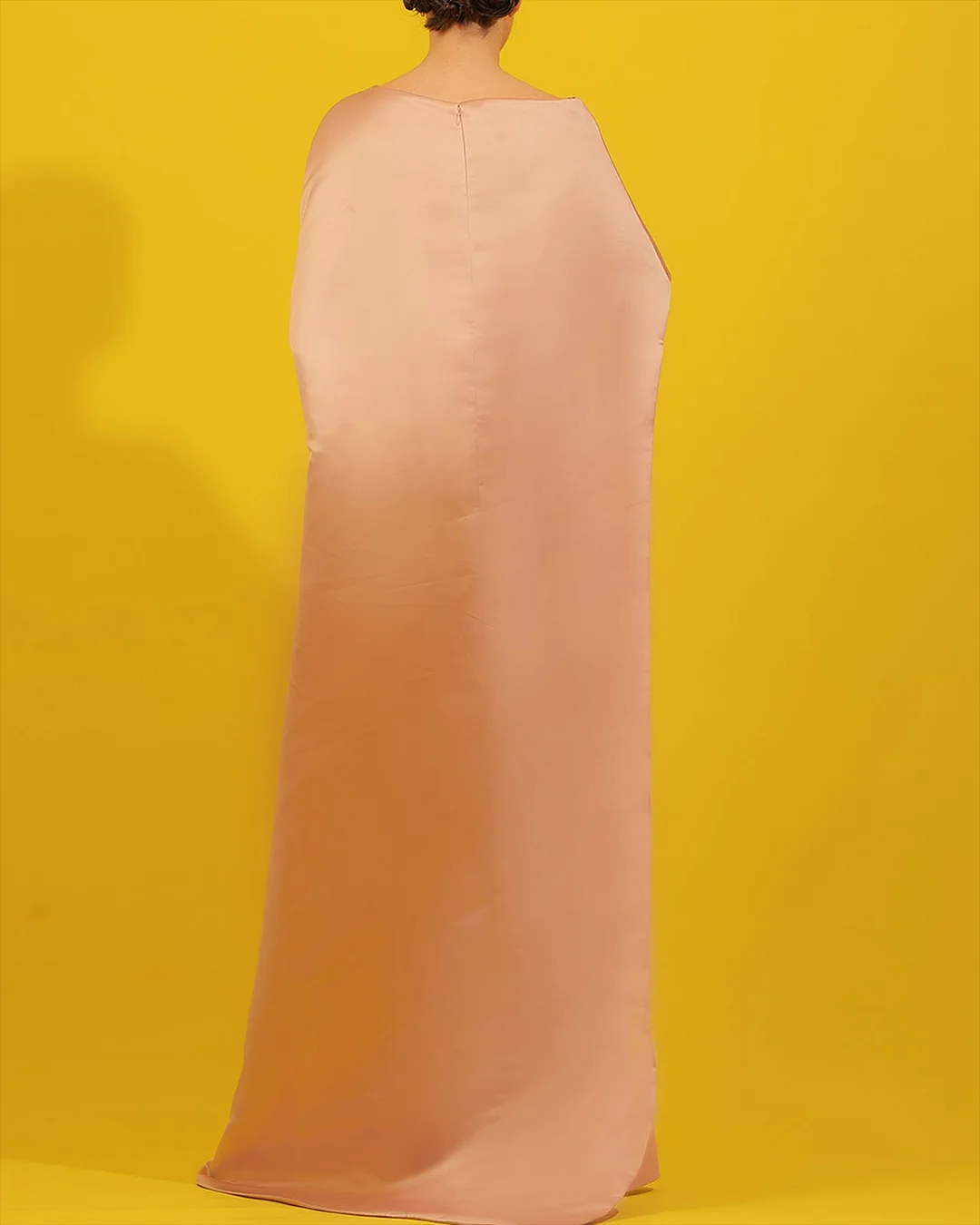 Women' Shawl Solid Color Dress