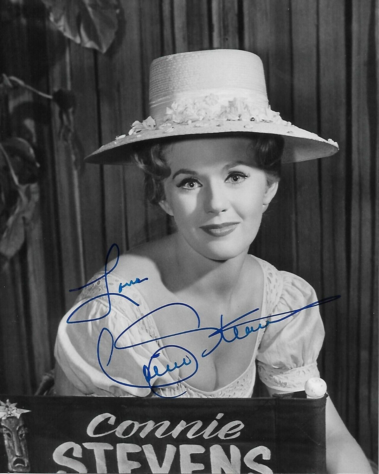 Connie Stevens Original Autographed 8X10 Photo Poster painting #29 signed at Hollywood Show