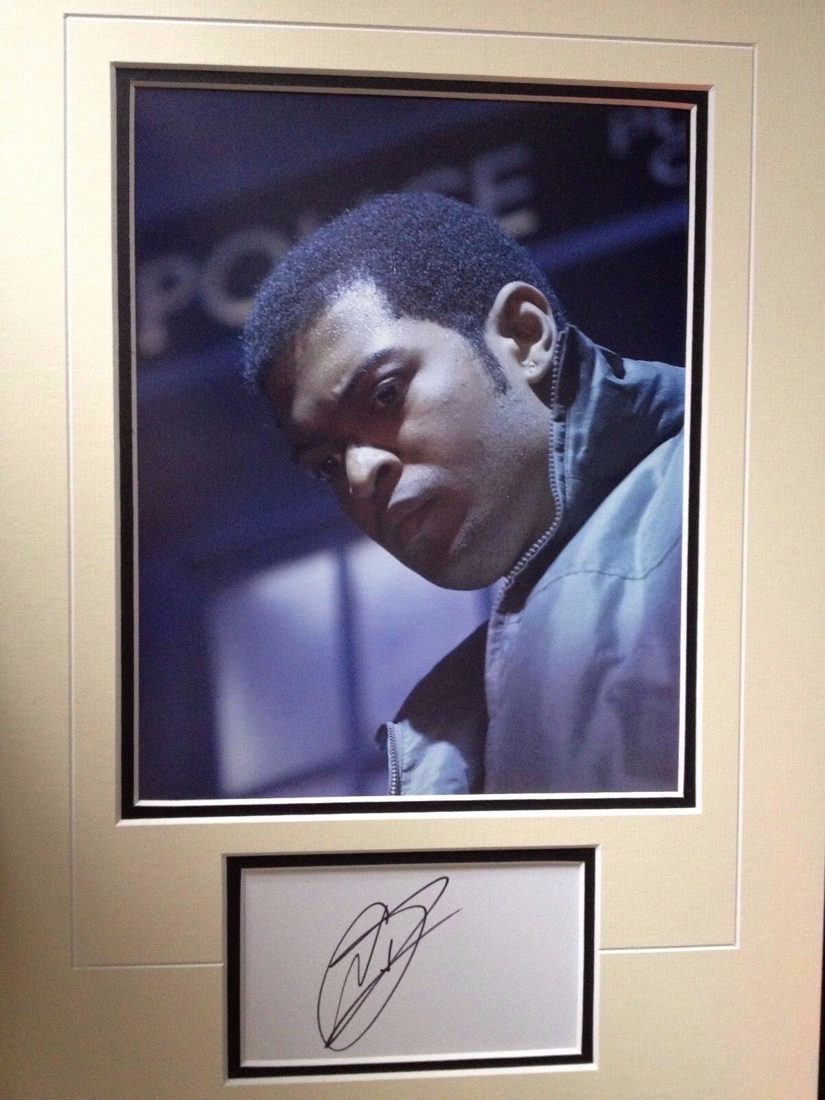 NOEL CLARKE - STAR TREK / DR WHO ACTOR - STUNNING SIGNED Photo Poster painting DISPLAY