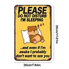 Sleeping - Vintage Metal Signs(8*12Inch)