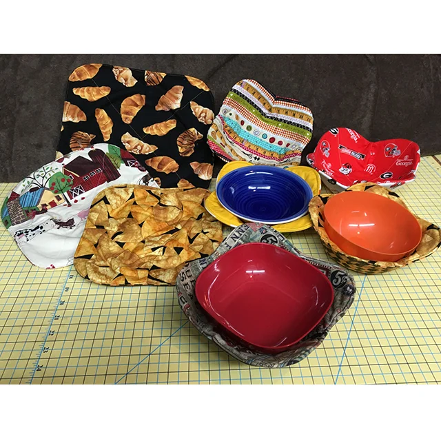 1PC soup bowl cozy template 6Inch Batting Tool Cozy Bowl Cozy Pattern  Template