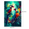 (Big Size)Macaw-Paint by Numbers Acrylic Painting 40*60CM