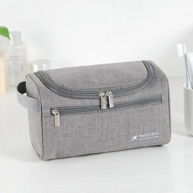 Men Hanging Cosmetic Bag Business Makeup Case Women Travel Make Up Zipper Organizer Storage Pouch Toiletry Wash Bath Kit 2020