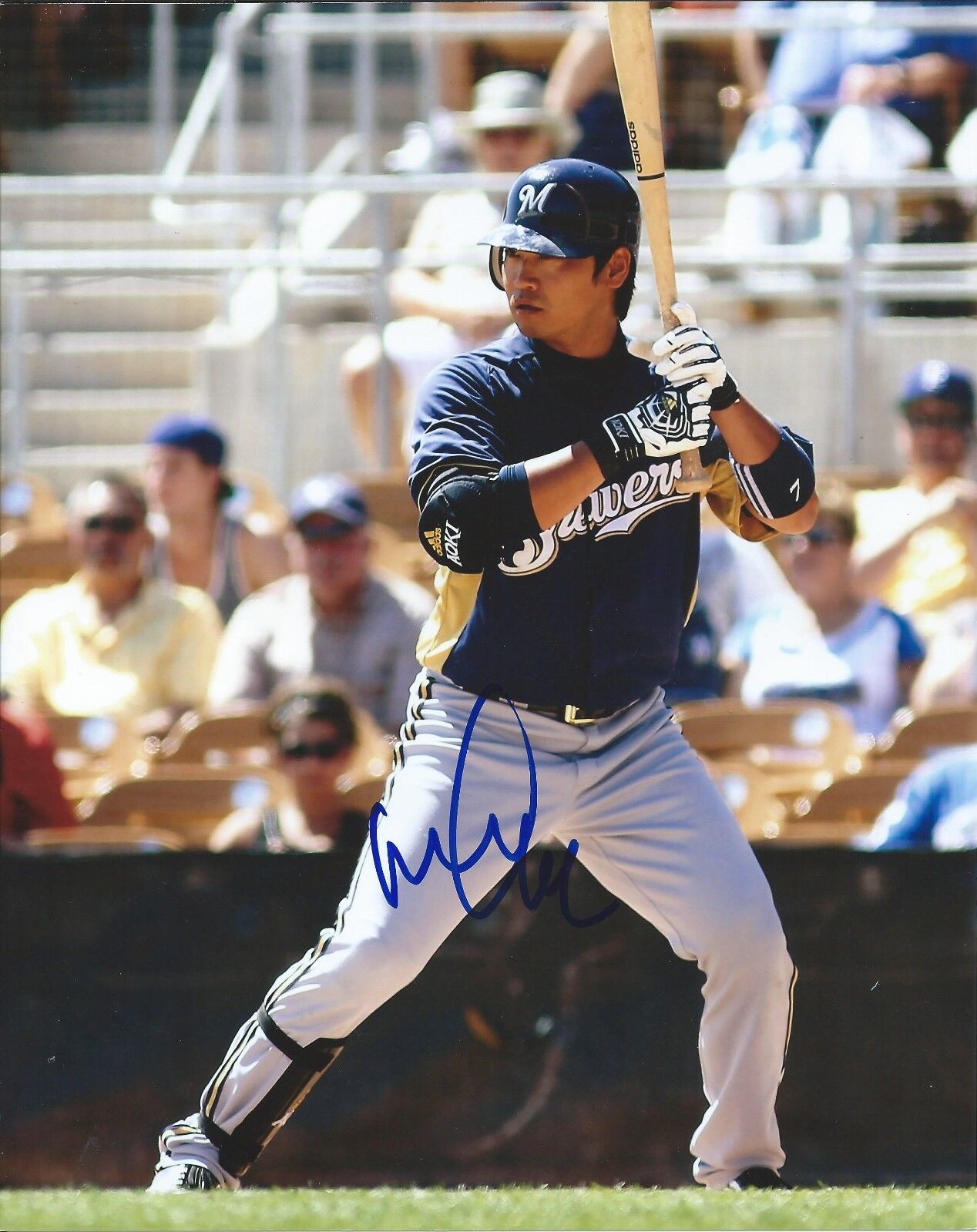 NORICHIKA AOKI signed autographed KANSAS CITY ROYALS 8X10 Photo Poster painting