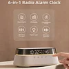 Colorful Wireless Bluetooth Speaker Smart Clock Alarm
