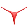 Men's T-back Elastic Thin Strap Bullet Separation Briefs Young Macho Nightclub Sexy Underwear