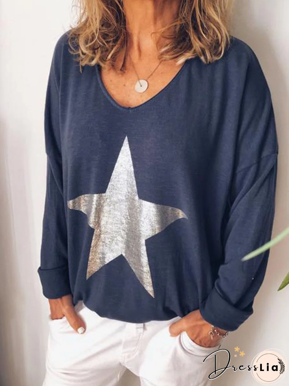 Women Casual Loose T Shirt Tops Tunic