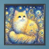 Diamond Painting -DIY Round Drill Cat(40x40cm)