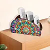 (US Local)Wood Mandala Diamond Painting Storage Rack Diamond Art Sundries Container