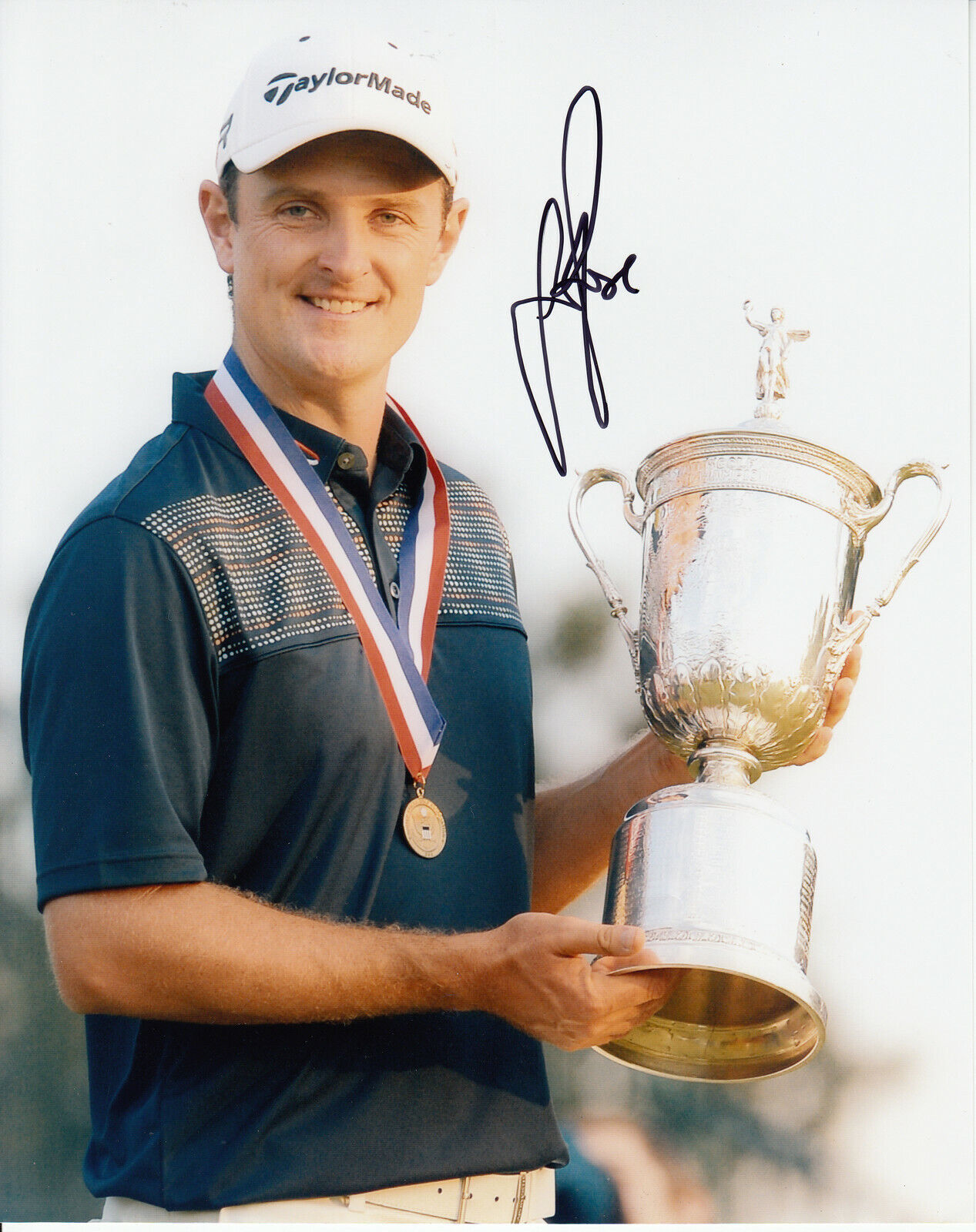 Justin Rose #4 8x10 Signed Photo Poster painting w/ COA Golf 031019