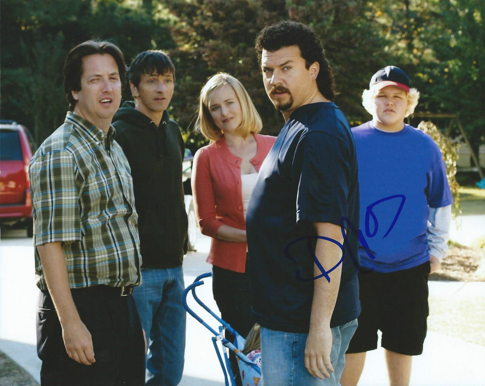 **GFA Eastbound & Down *DANNY McBRIDE* Signed 8x10 Photo Poster painting MH4 PROOF COA**