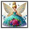 Tinker Bell-11CT Stamped Cross Stitch 50*50cm