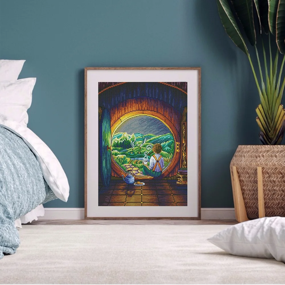 14ct Counted Cross Stitch - Boy(24*33cm)