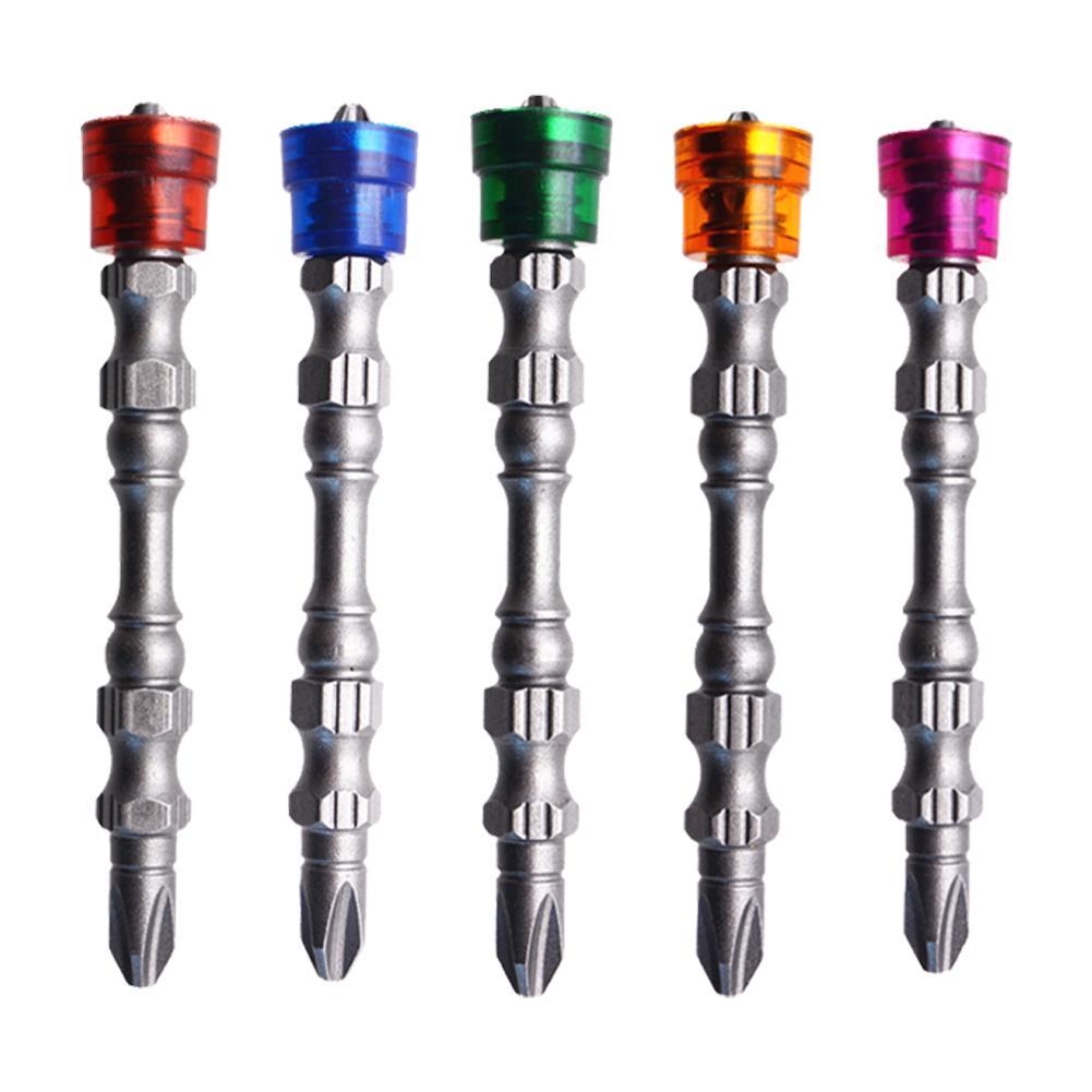 

5pcs PH2 Magnetic Screwdriver Anti Slip S2 Steel Electric Screw Driver Bits, 501 Original