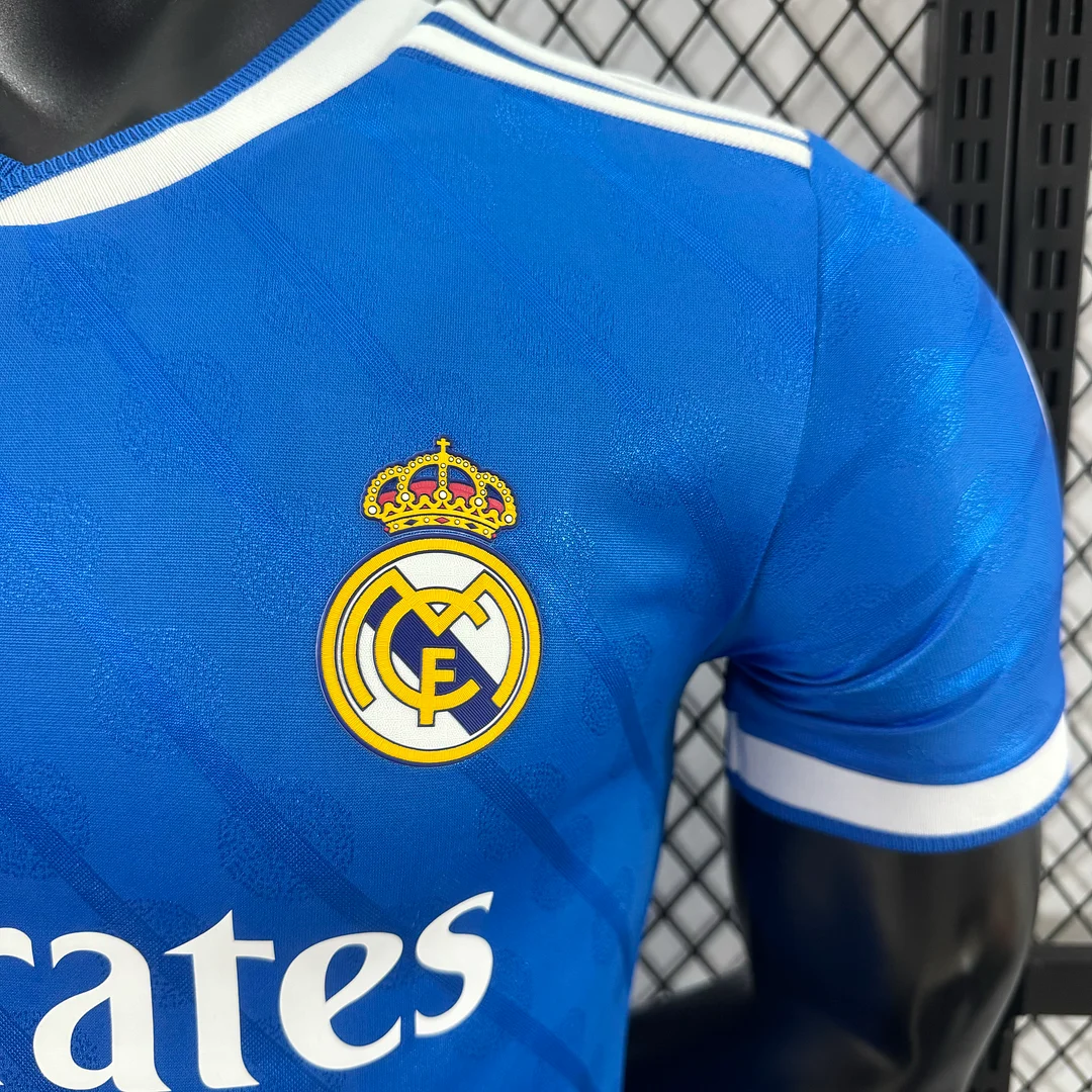 25/26 Real Madrid Third Away Player version Football Shirt 1:1 Thai Quality