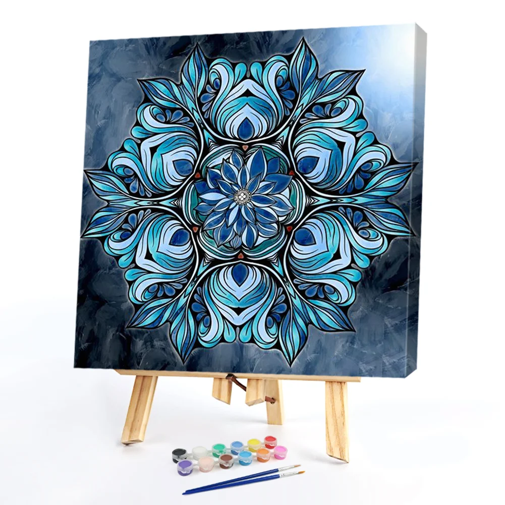 Abstract Mandala - Paint By Numbers(40*40CM)