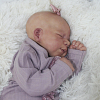 17" Sleeping Newborn Girl Handmade Soft Cloth Body Reborn Baby Doll Crindein - RBBI-Myrebornbabydoll&reg; Myrebornbabydoll&reg;