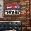 Warning - Vintage Metal Signs - 20*30cm/30*40cm - Warning
