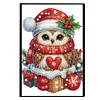 Diamond Painting Xmas Owl Diary Book 50 Pages for Adults Kids