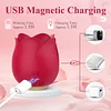 Rose Clitoral & Nipple Mini Size Tapping Stimulator