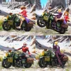 Army Motorcycle - Dragon Ball Resin Statue - JacksDo Studios