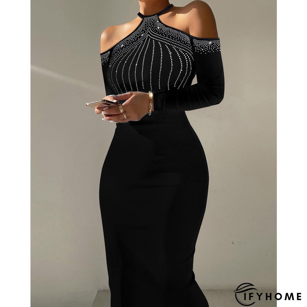 High Neck Sleeveless Slim Fit Mini Dress | IFYHOME