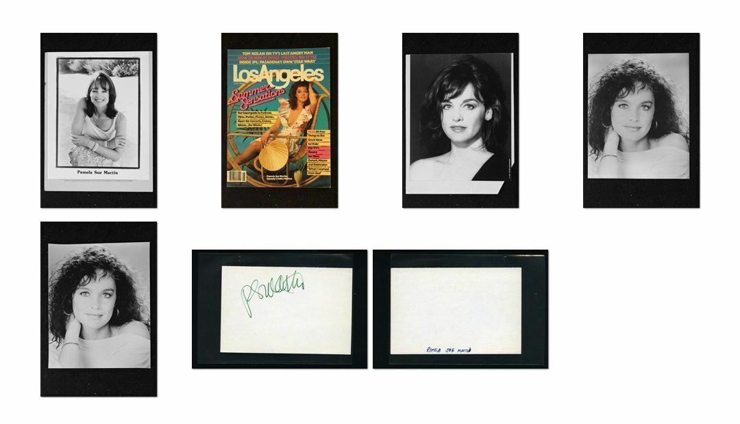 Pamela Sue Martin - Signed Autograph and Headshot Photo Poster painting set - Dynasty