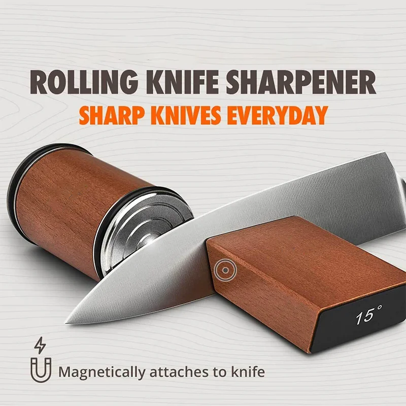 SAKER&reg; Rolling Knife Sharpener