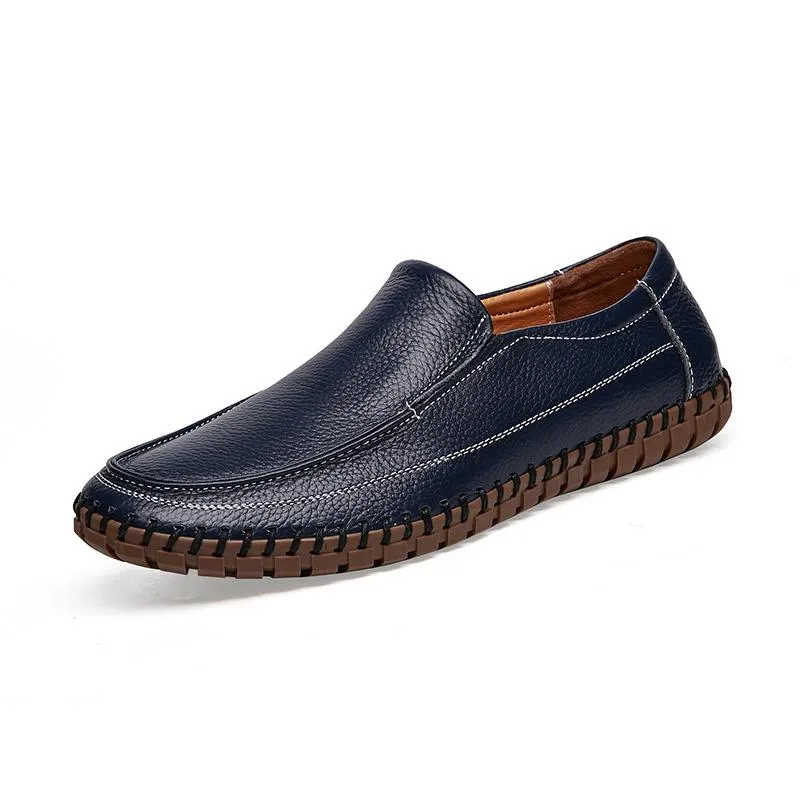 Mens Shoes Large Sizes Moccasins Men Leather Loafers Summer Luxury Walking Casual Shoes Driving Boats Men Oxford Shoes Flats