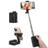 Mobile Phone Folding Selfie Stick 360° Rotatable Mobile Phone Holder Handheld Anti-Shake Stabilizer Portable Bluetooth Photo Travel Video Vlog Shooting Stand
