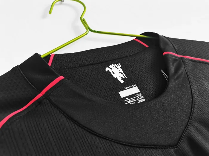 Retro 07/08 Manchester United Away Long Sleeve Football T-Shirt Thai Quality