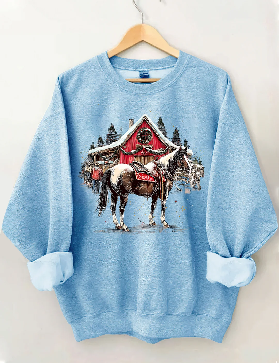 Christmas Horse Sweatshirt