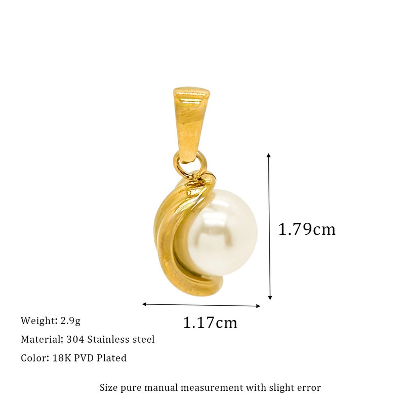 1 Piece 304 Stainless Steel Geometric Pendant Jewelry Accessories