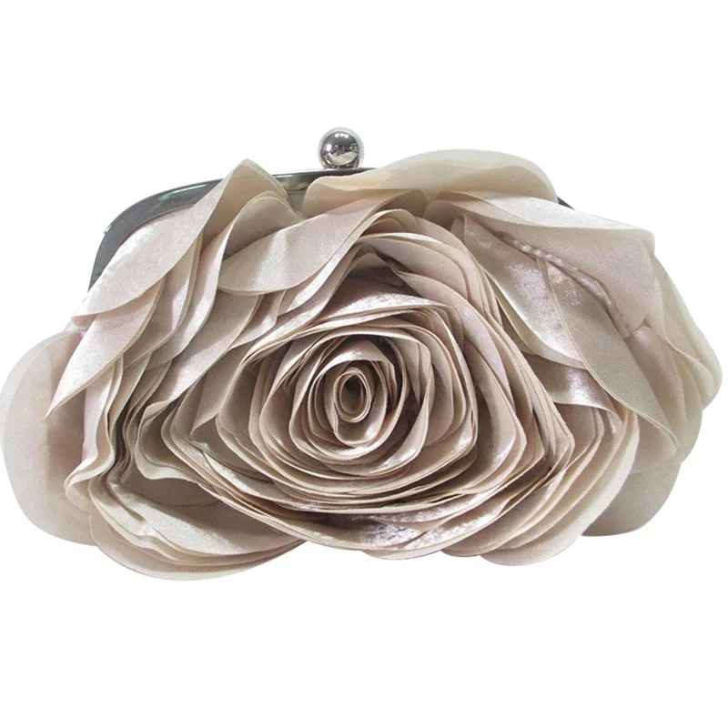 Evening Bag Flower-Shaped Clutch Bag