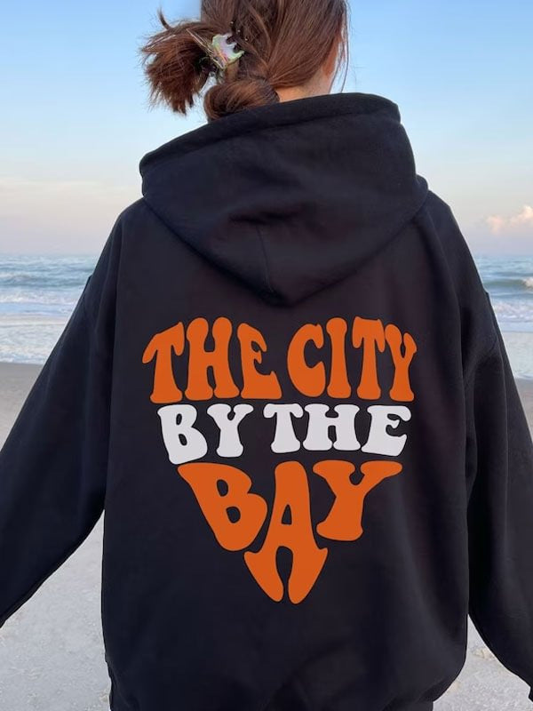 Women's Preppy The City By The Bay Hoodie