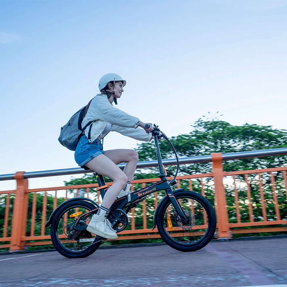 kukirin V2 Electric Bikes 7.5Ah Battery 250W Motor 25KM/H Top Speed