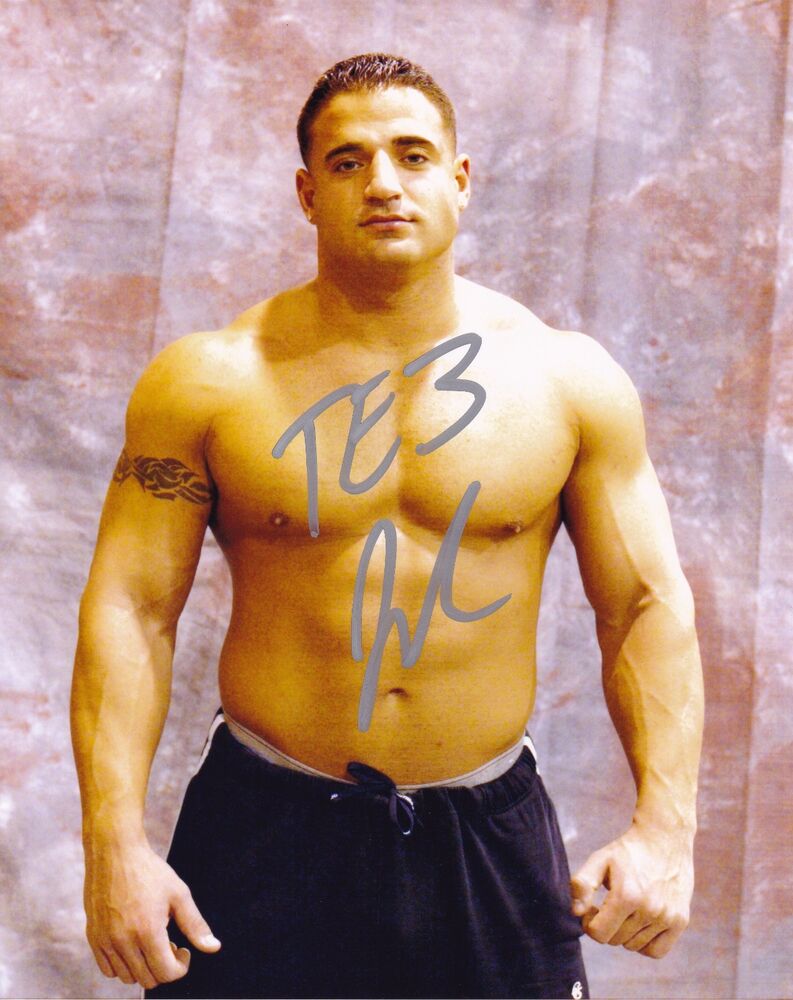 Jonah autographed 8x10 #1 TNA Tough Enough 3