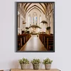 Diamond Painting-DIY Full Round Drill Church(60X40CM)
